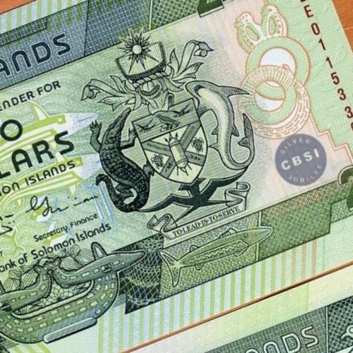 جزر سليمان فئة 2 دولار (بوليمر) أنسر