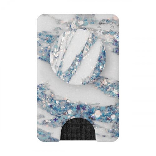 بوب سوكيت مسكة للجوال ملونة مع حافظة للبطاقات (ابي...