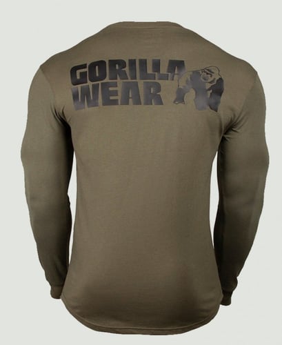GORILLA WEAR WILLIAMS LONG SLEEVE - ARMY GREEN