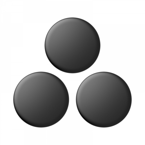 بوب سوكيت ميني 3 قطع اسود PopMinis Aluminum Black