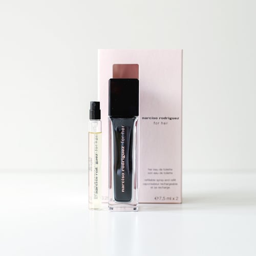 طقم عطر نارسيسو فور هير تواليت 2 في 1 - بخاخ