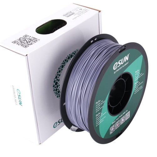 eSUN PLA+ (Grey) 3D Filament 1.75Ø, 1kg