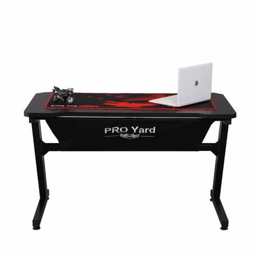 طاولة قيمنق ليج برو لون أسود ماوس أحمر