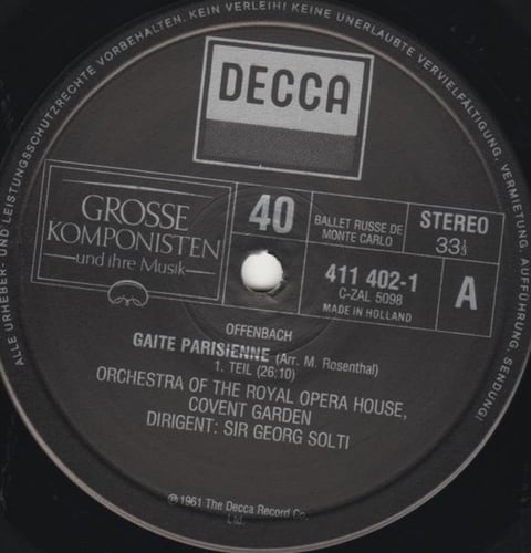 Offenbach / Gounod - Ballet Music