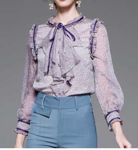 بلوزة موف blouse21