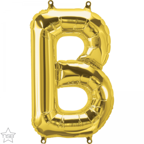 FOIL SMALL LETTER GOLD (عدد 5 قطع) B