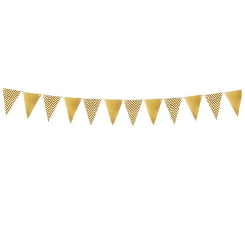 زينة العيد بلون ذهبي