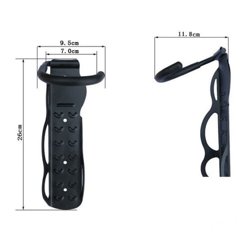 حامل دراجات جداري عملي طولي