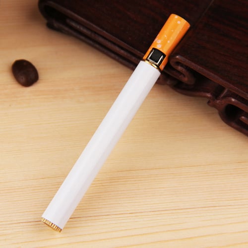 ولاعة على شكل سيجارة تعمل بالغاز