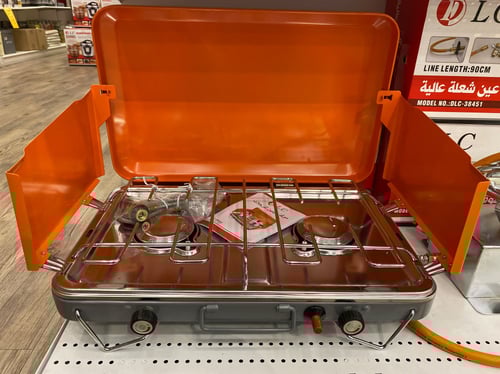 موقد رحلات متنقل 2 عين DLC