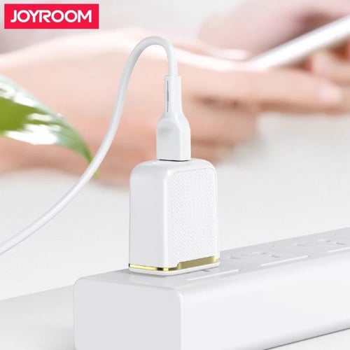 شاحن جداري joyroom | مزدوج الفيش UK + US بقدرة 18W...