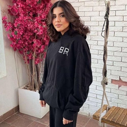 هودي تخرج اسود بتصميمك الخاص