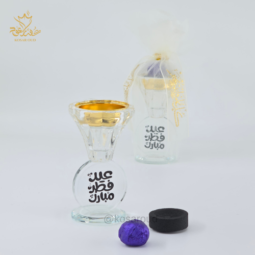 6 مباخر كريستال معمول برائحة النظافة وفحم توزيعات...