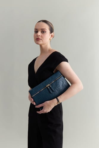 Ostrich clutch