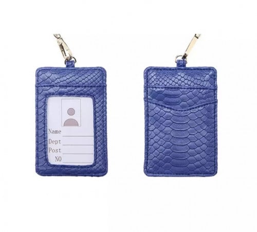 ID holder blue