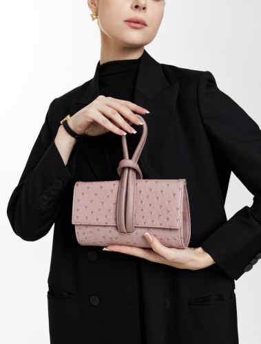 Mini Ostrich clutch