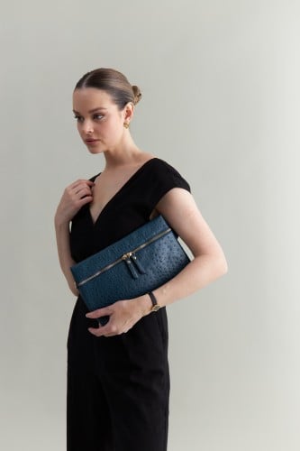 Ostrich clutch