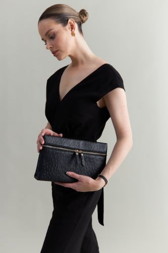 Ostrich clutch