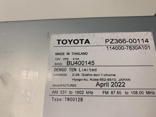 شاشات تويوتا جديدة اصلي ابل كار بلاي (جديد) تركب ل...