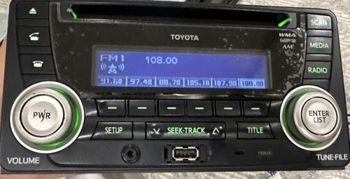 مسجل تويوتا فرار رصاصي ( نظافة متوسطة )