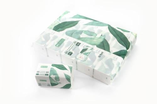 مناديل هدب 800 ربطة 4 باكيت منديل مفرد 4 طبقات