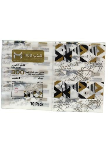 مناديل هدب جولد 300 / ربطة 10 باكيت * 300 منديل مف...