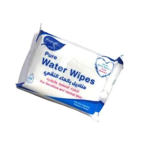 مناديل العرايس مبللة بالماء النقي متعددة الاستخدام...