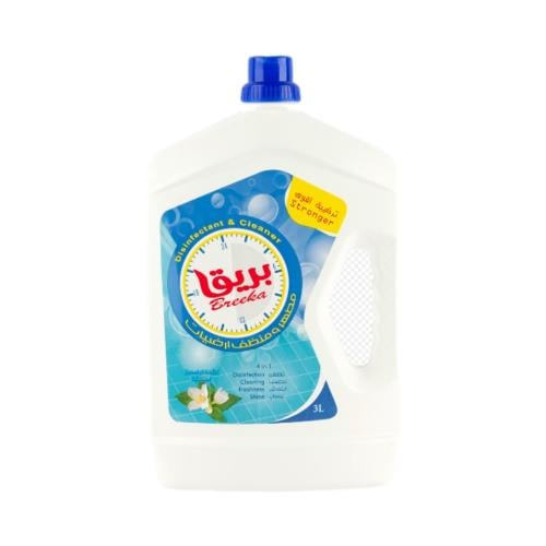 مطهّر ومنظّف أرضيات بريقا برائحة الياسمين/٣ لتر