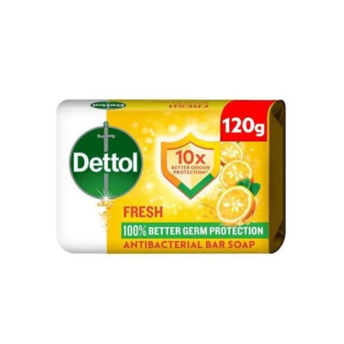 صابون ديتول المنعش بالليمون ١٢٠جم