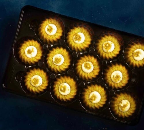 مولتن كيك بالبستاشيو 12 قطعة