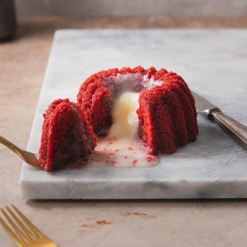 رد ڤيلڤيت مولتن كيك 12 قطعه