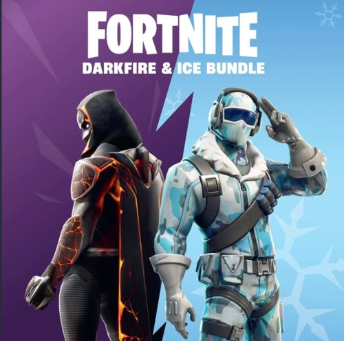 حزمة Fortnite Darkfire و Ice Bundle