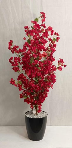 اشجار صناعية شجر جهنمية ارتفاع 140سم عرض الشجره 50...