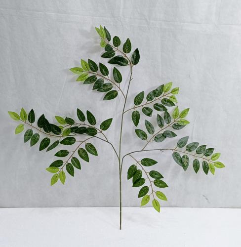 ورق صناعية اخضر خام ارتفاع 55 سم العرض 50 سم