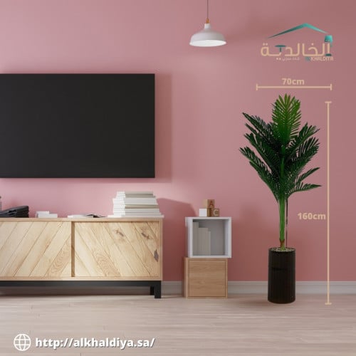شجرة نخلة مع مركن الارتفاع 160 سم