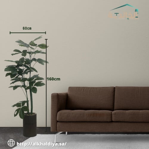 اشجار صناعية زينة ورق الغار أرتفاع 140 سم