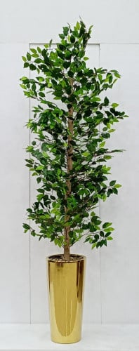 اشجار صناعية مركن سيراميك ليمون ارتفاع 190سم العرض...