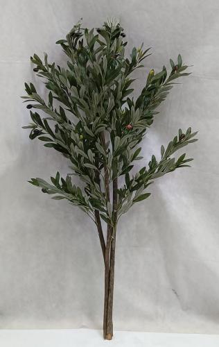 شجرة صناعية ورق زيتون خام الارتفاع 120 سم العرض 40...