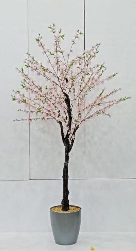 شجرة ورد الكرز مع قاعدة بلاستيك ارتفاع 180سم عرض ا...