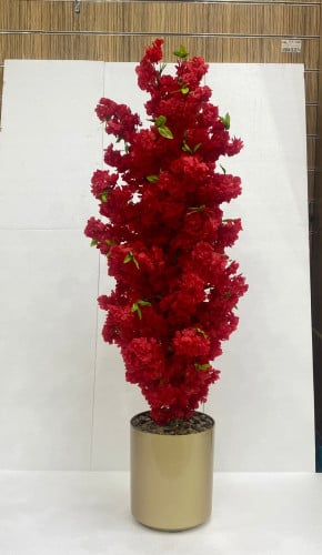 شجرة ورد ربيع مع مركن فيبر ارتفاع 150 سم