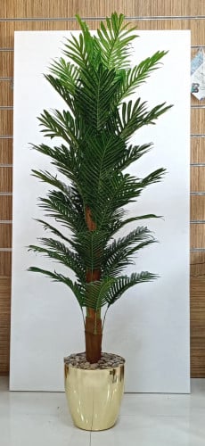 شجرة نخلة مع مركن فيبر طول 190 سم العرض 60 سم