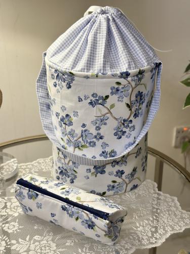 طقم شنطه قهوه