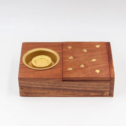 Indian incense burner with a holder for oud
