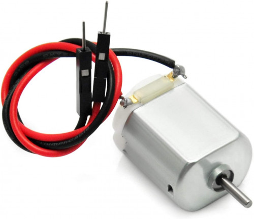 3v DC motor DIY（Soldered Wire 15cm