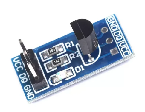 وحدة استشعار درجة الحرارة | DS18B20 temperature se...