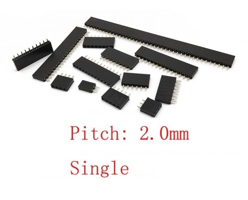 2.0mm Single Row Female 1*40p Breakaway PCB ESP826...