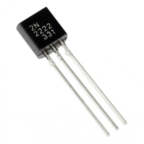 BJT NPN 2N2222A transistor