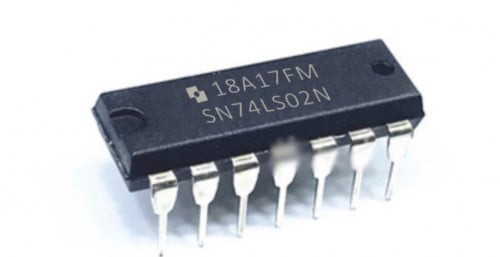 SN74LS02 chip NOR gate IC