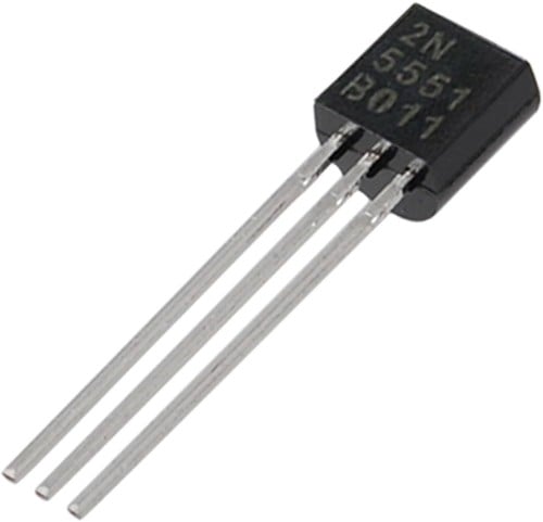 2N5551 NPN amplifier transistor