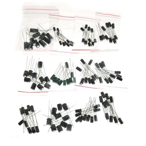 120pcs 12 values Aluminum electrolytic capacitor k...